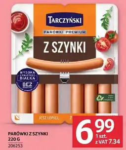 Selgros Parówki z szynki Tarczyński oferta