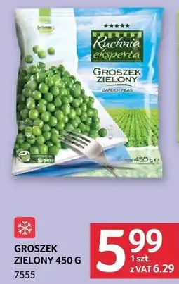 Selgros Groszek zielony mrożony Selgros oferta