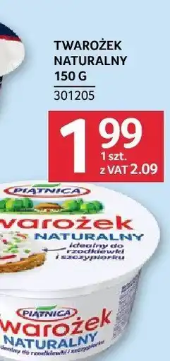 Selgros Twarożek naturalny Selgros oferta
