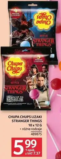 Selgros Lizaki Chupa Chups Stranger Things oferta