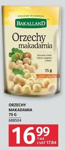 Selgros Orzechy macadamia Bakalland oferta