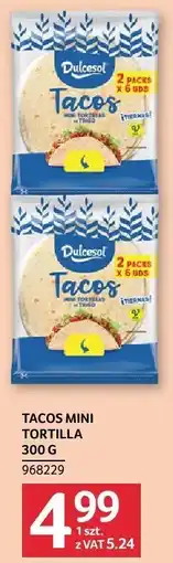 Selgros Tacos mini tortilla Delicaos oferta