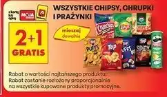 Biedronka Prażynki scary puffs ketchup Top Snackers oferta