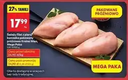 Biedronka Filet z piersi kurczaka Kraina Mięs oferta