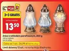 Biedronka Znicz 250 g oferta