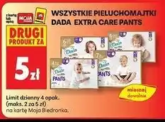 Biedronka Pieluchomajtki 7 Dada Extra Care oferta