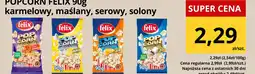 Supeco Popcorn Felix solony 90g oferta