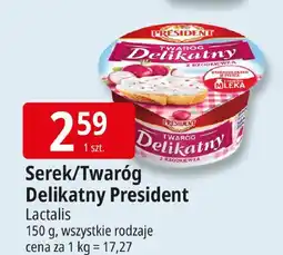 E.Leclerc Serek/twaróg Delikatny President oferta