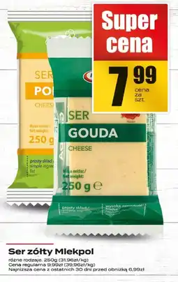 Supeco Ser żółty Mlekpol Gouda oferta