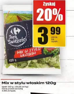 Supeco Mix sałat w stylu włoskim Carrefour oferta