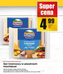 Supeco Ser kremowy w plastrach Hochland oferta