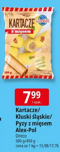 E.Leclerc Kartacze/kluski śląskie/pyzy z mięsem Alex-Pol oferta