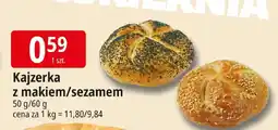 E.Leclerc Bułka kajzerka z makiem/sezamem Leclerc oferta