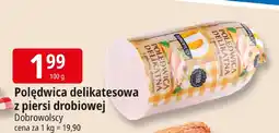 E.Leclerc Polędwica delikatesowa z piersi drobiowej Dobrowolscy oferta