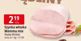 E.Leclerc Szynka włoska Mamma mia Madej Wróbel oferta