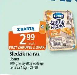 E.Leclerc Śledź na raz Lisner oferta