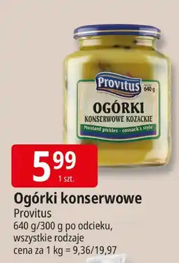 E.Leclerc Ogórki konserwowe Provitus oferta