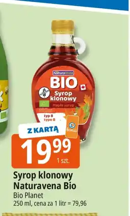 E.Leclerc Syrop klonowy Bio Planet oferta