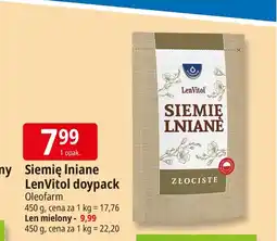 E.Leclerc Siemię lniane Oleofarm oferta