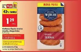 Biedronka Kiełbasa Kraina Wędlin oferta