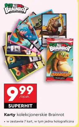 Biedronka Zestaw kart oferta