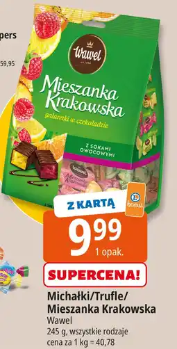 E.Leclerc Ciastka Michałki/Trufle/Mieszanka Krakowska Wawel oferta