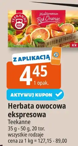 E.Leclerc Herbata owocowa ekspresowa Teekanne oferta