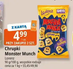 E.Leclerc Chrupki Monster Munch Lorenz oferta