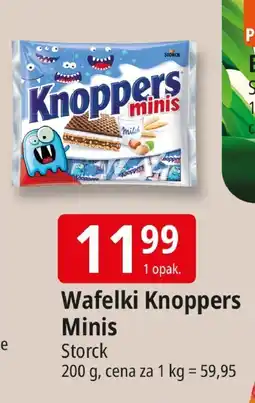 E.Leclerc Wafelki Knoppers minis Storck oferta