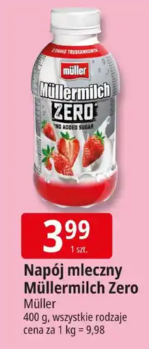 E.Leclerc Napój mleczny Müllermilch Zero oferta