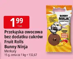 E.Leclerc Przekąska owocowa Fruit Rolls Bunny Ninja oferta