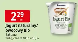 E.Leclerc Jogurt naturalny/owocowy Bio Bakoma oferta
