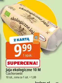 E.Leclerc Jaja ekologiczne 10M Czachorowski oferta