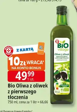 E.Leclerc Olej Bio z oliwek z pierwszego tłoczenia Bio Village oferta