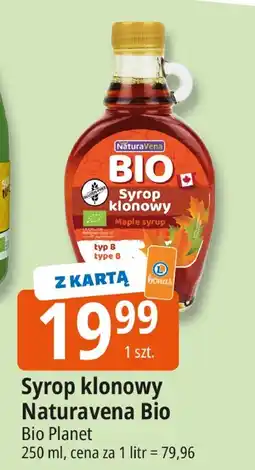 E.Leclerc Syrop klonowy Naturavena Bio Planet Bio typ B oferta