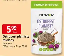 E.Leclerc Ostropest plamisty mielony Intenson oferta