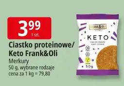 E.Leclerc Ciastko proteinowe Keto Frank&Oli Merkury oferta