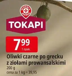 E.Leclerc Oliwki czarne po grecku z ziołami prowansalskimi Tokapi oferta