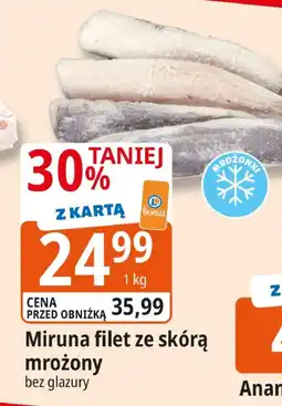 E.Leclerc Miruna filet ze skórą mrożony Leclerc oferta