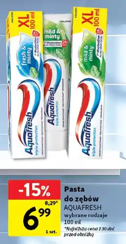 Intermarche Pasta do zębów oferta