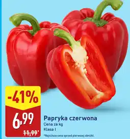ALDI Papryka czerwona oferta