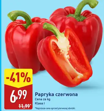 ALDI Papryka czerwona oferta