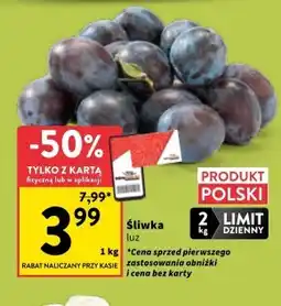 Intermarche Śliwki Polski oferta