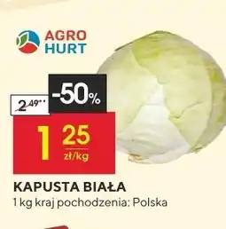 Społem Kapusta biała Agro Hurt oferta