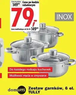 Media Expert Zestaw garnków Domotti oferta