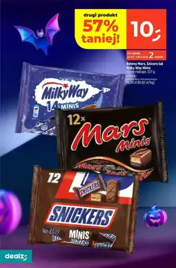 Dealz Batony Mars, Snicers lub Milky Way Minis oferta