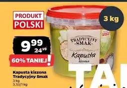 Netto Kapusta kiszona Tradycyjny Smak oferta