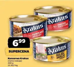 Netto Konserwa Krakus różne rodzaje oferta