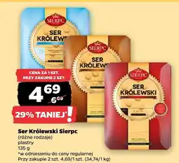 Netto Ser Królewski Sierpc różne rodzaje oferta