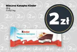 Netto Mleczna Kanapka Kinder oferta